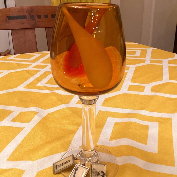 Other - Great vintage wine glass